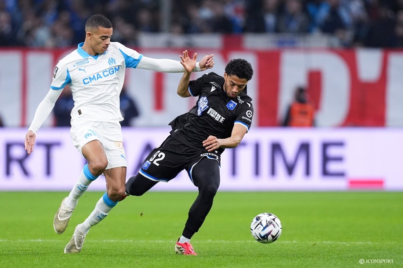 Greenwood tiếp tục chơi tốt ở trận Marseille vs Auxerre